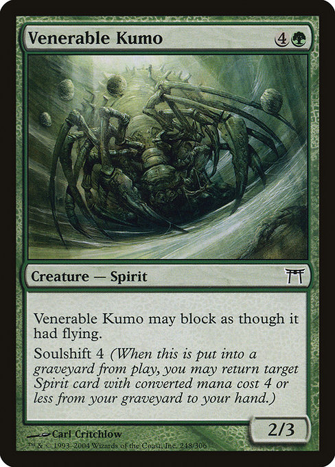 Venerable Kumo - Champions of Kamigawa