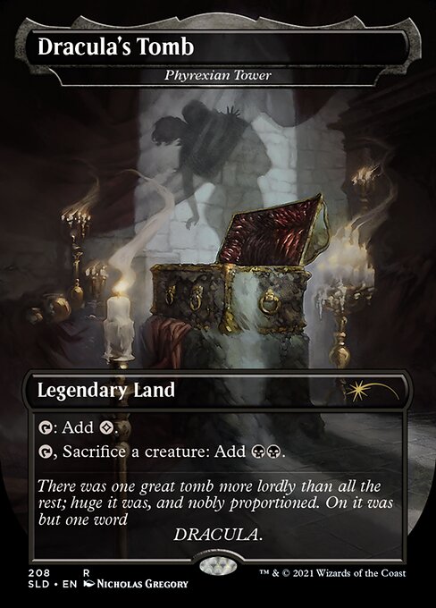 Dracula's Tomb (Phyrexian Tower) - Secret Lair Drop