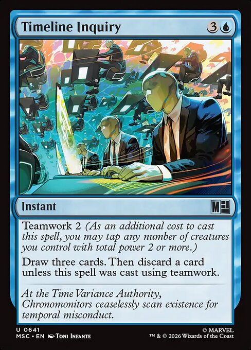 Timeline Inquiry - Marvel Super Heroes Commander