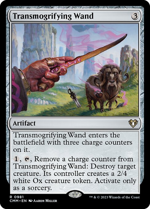 Transmogrifying Wand - Commander Masters