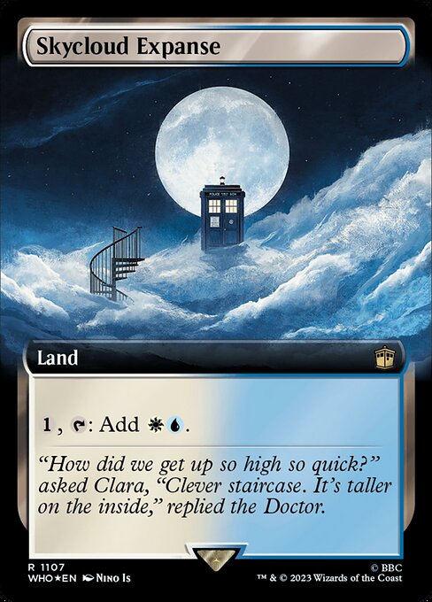 Skycloud Expanse - Doctor Who - Surge Foil