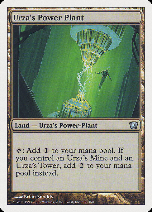 Urza's Power Plant - Ninth Edition