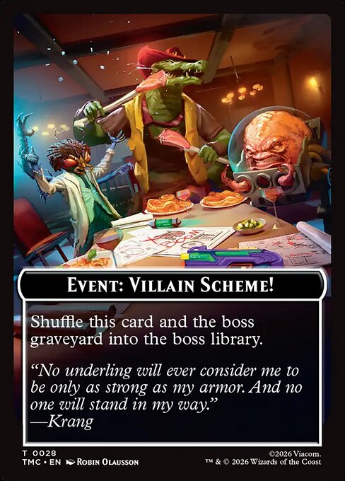Event: Villain Scheme! - Teenage Mutant Ninja Turtles Eternal Tokens
