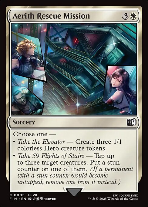 Aerith Rescue Mission - Final Fantasy