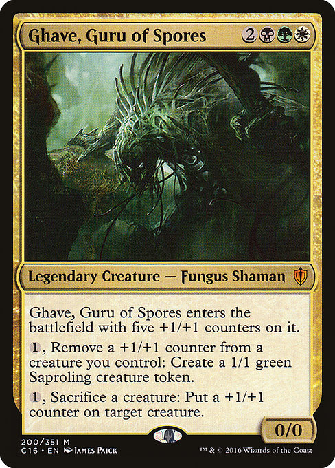 Ghave, Guru of Spores - Commander 2016