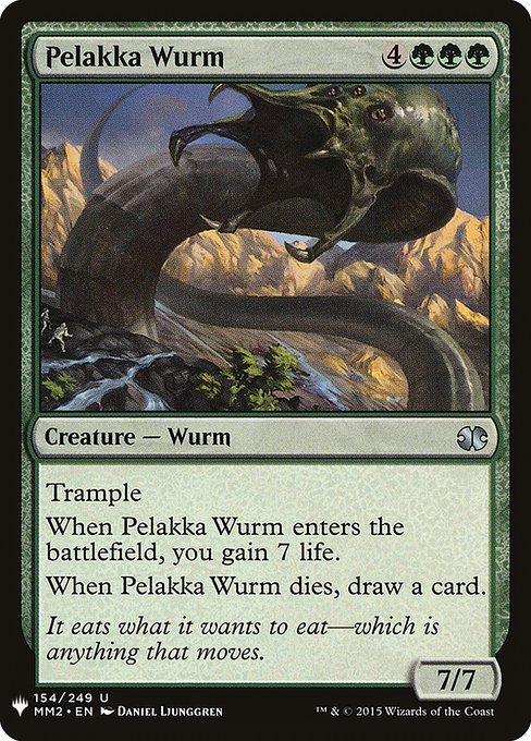 Pelakka Wurm - The List