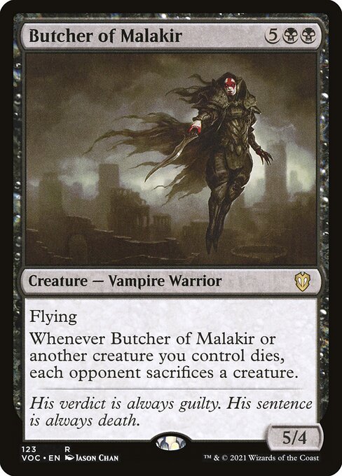 Butcher of Malakir - Crimson Vow Commander