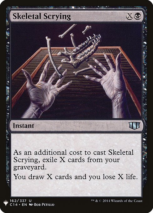 Skeletal Scrying - The List