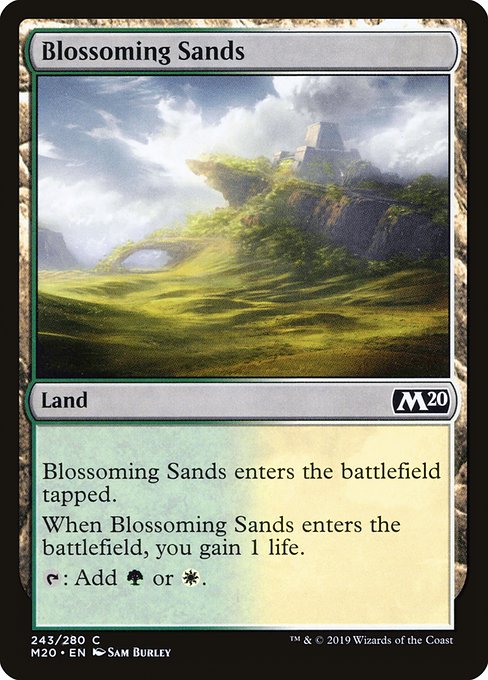 Blossoming Sands - Core Set 2020