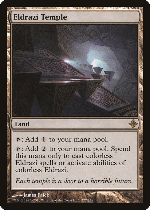 Eldrazi Temple - Rise of the Eldrazi