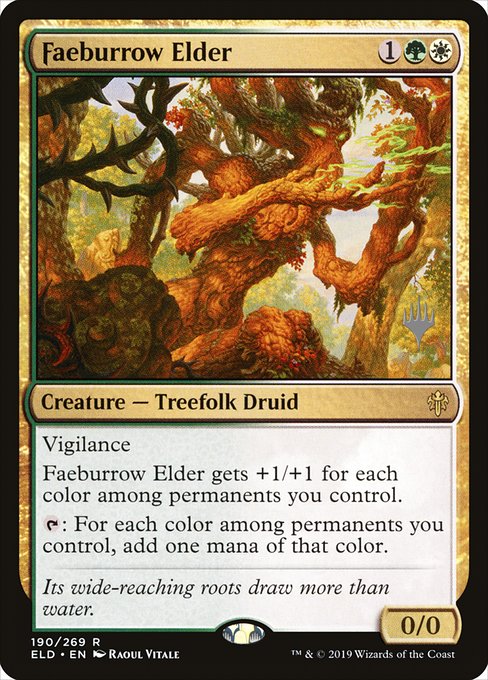 Faeburrow Elder - Throne of Eldraine Promos