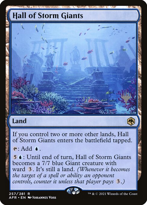 Hall of Storm Giants - Adventures in the Forgotten Realms Promos