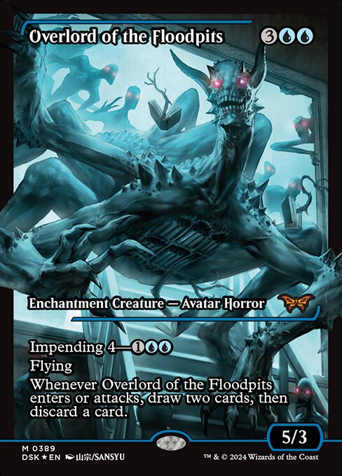 Overlord of the Floodpits - Duskmourn: House of Horror - Promo Foil