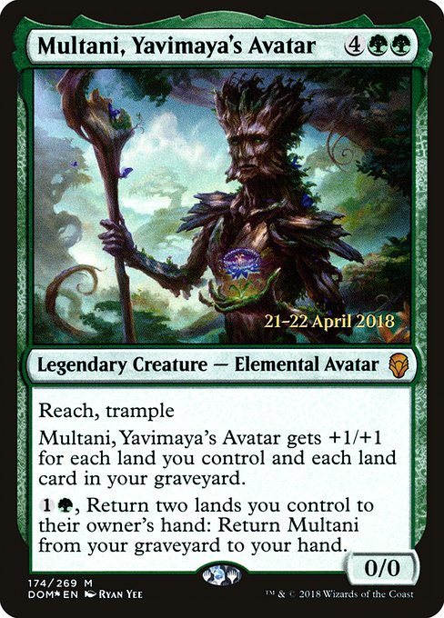 Multani, Yavimaya's Avatar - Dominaria Promos - Promo Foil