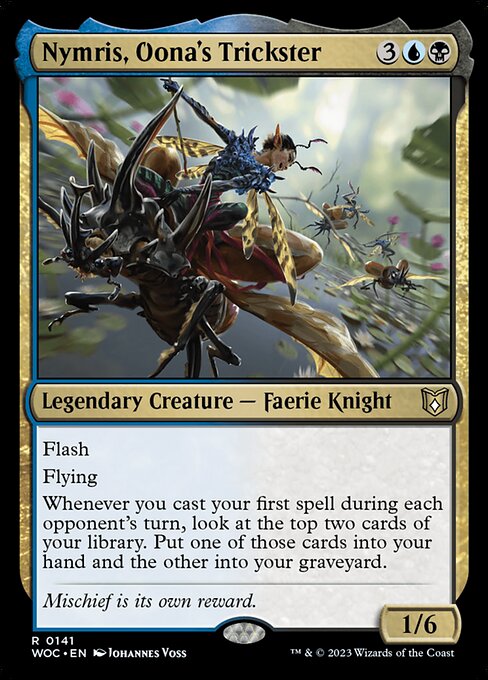 Nymris, Oona's Trickster - Wilds of Eldraine Commander