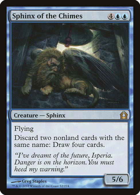 Sphinx of the Chimes - Return to Ravnica