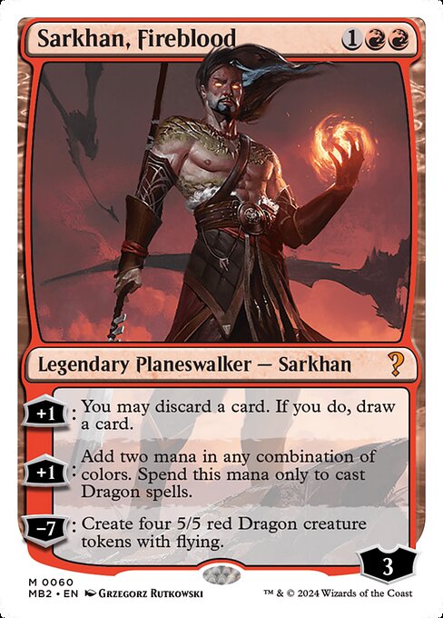 Sarkhan, Fireblood - Mystery Booster 2