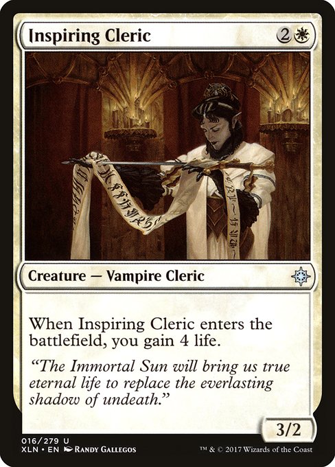 Inspiring Cleric - Ixalan