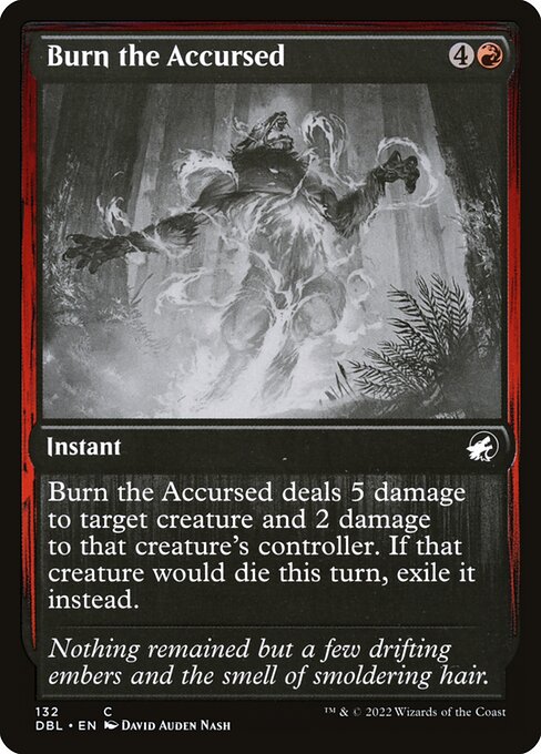 Burn the Accursed - Innistrad: Double Feature