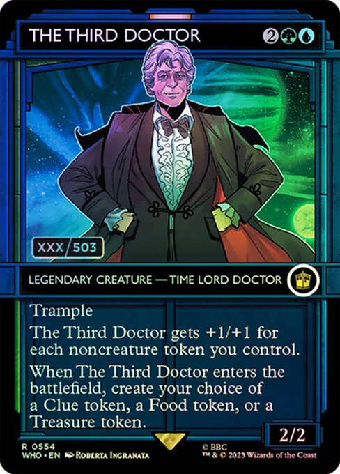 The Third Doctor - Doctor Who - Double Rainbow