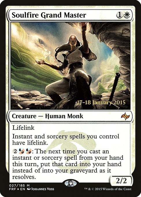 Soulfire Grand Master - Fate Reforged Promos - Promo Foil
