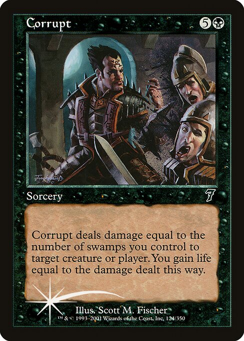 Corrupt - Seventh Edition - Promo Foil