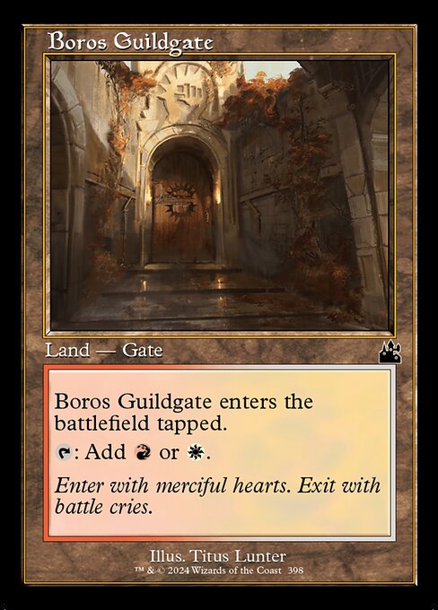 Boros Guildgate - Ravnica Remastered