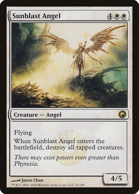 Sunblast Angel - Scars of Mirrodin