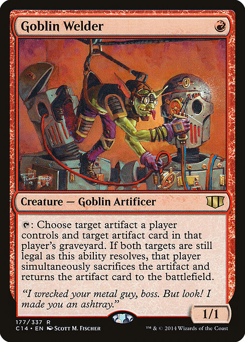 Goblin Welder - Commander 2014