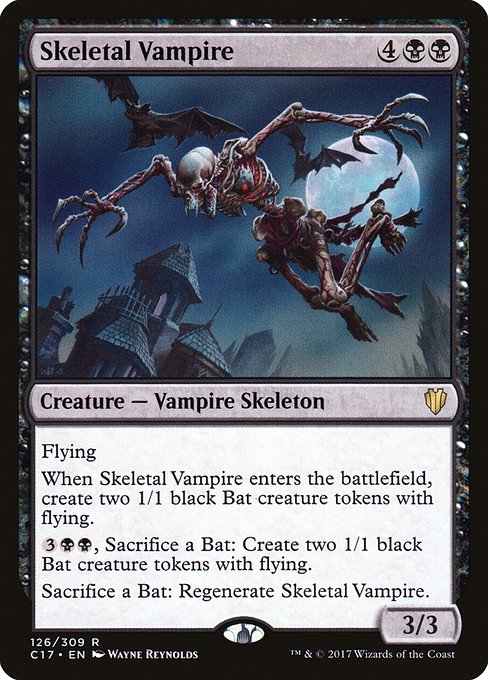 Skeletal Vampire - Commander 2017