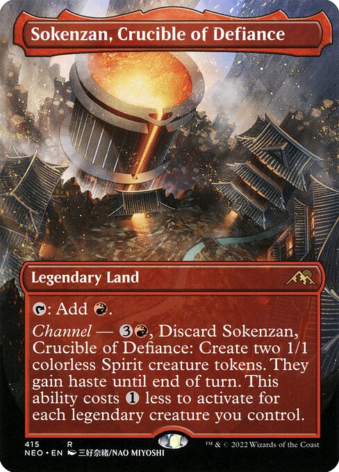 Sokenzan, Crucible of Defiance - Kamigawa: Neon Dynasty