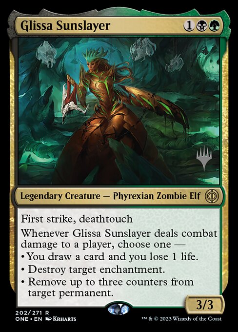 Glissa Sunslayer - Phyrexia: All Will Be One Promos