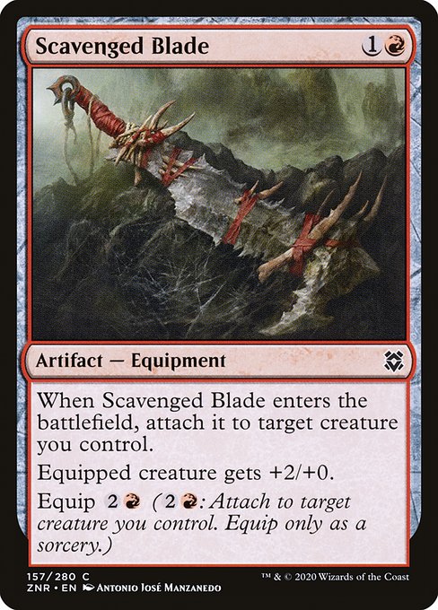 Scavenged Blade - Zendikar Rising