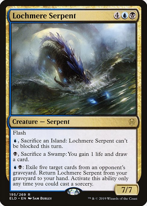 Lochmere Serpent - Throne of Eldraine