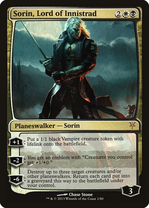 Sorin, Lord of Innistrad - Duel Decks: Sorin vs. Tibalt - Promo Foil