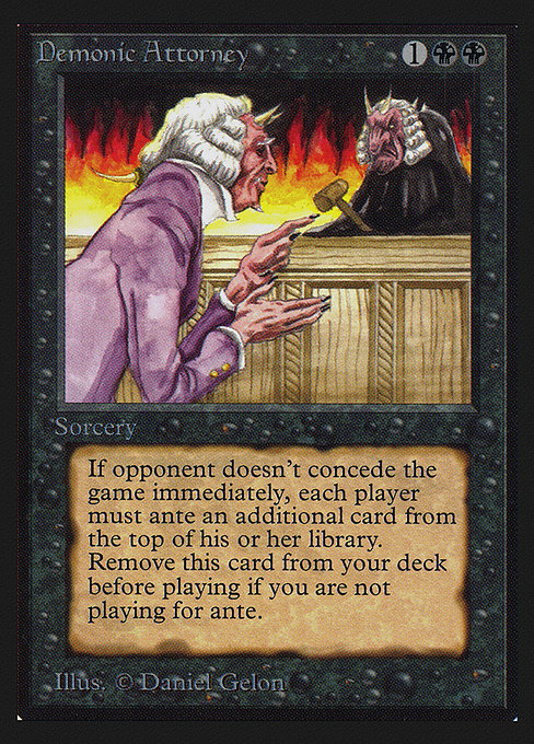 Demonic Attorney - Collectors' Edition