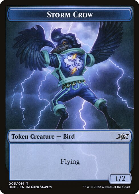 Storm Crow - Unfinity Tokens