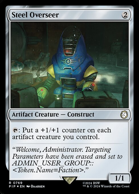 Steel Overseer - Fallout - Surge Foil