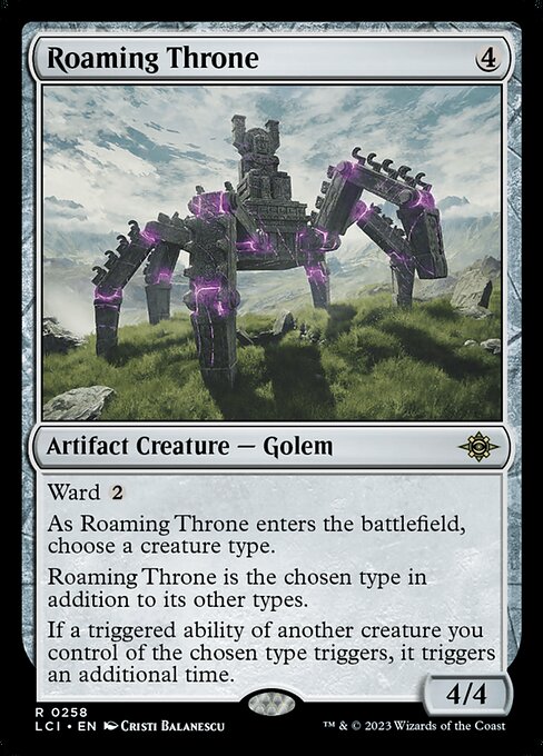 Roaming Throne - The Lost Caverns of Ixalan
