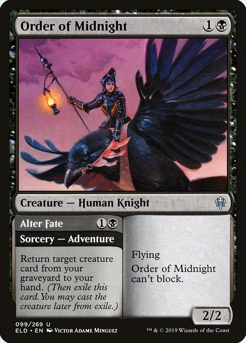 Order of Midnight // Alter Fate - Throne of Eldraine