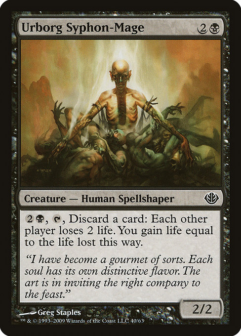 Urborg Syphon-Mage - Duel Decks: Garruk vs. Liliana