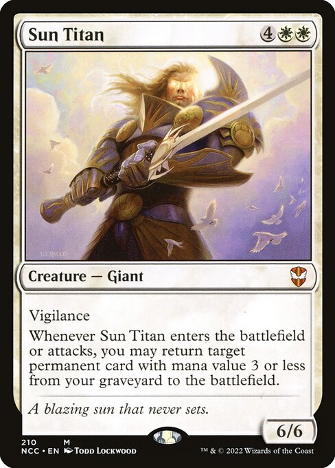 Sun Titan - New Capenna Commander