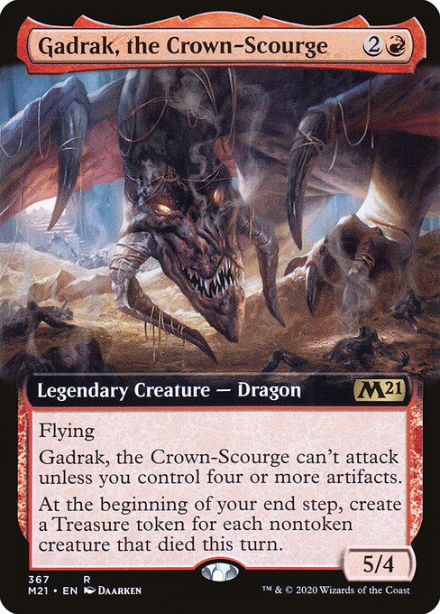Gadrak, the Crown-Scourge - Core Set 2021 - Extended Art