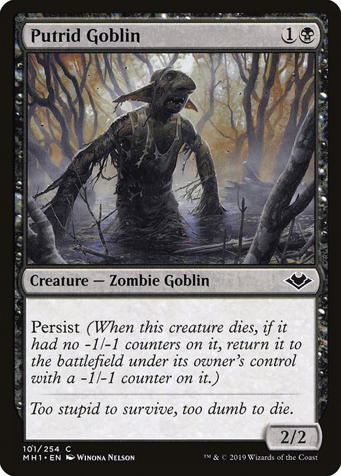 Putrid Goblin - Modern Horizons