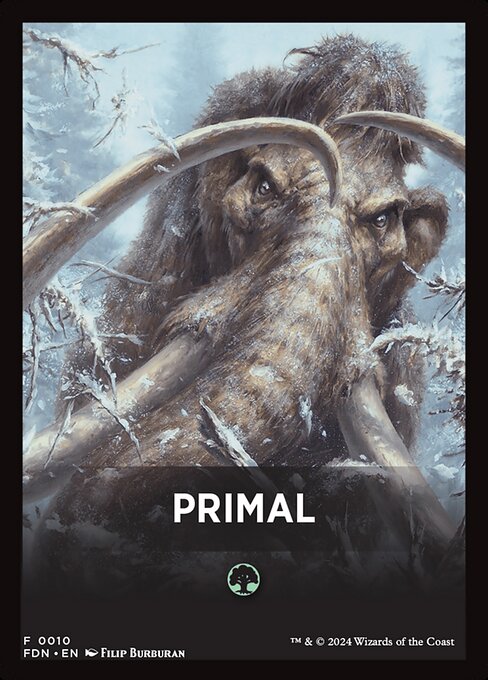 Primal - Foundations Front Cards