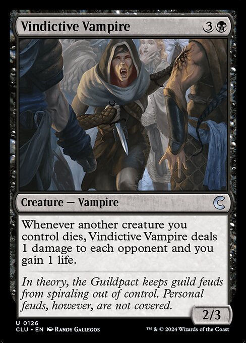 Vindictive Vampire - Ravnica: Clue Edition