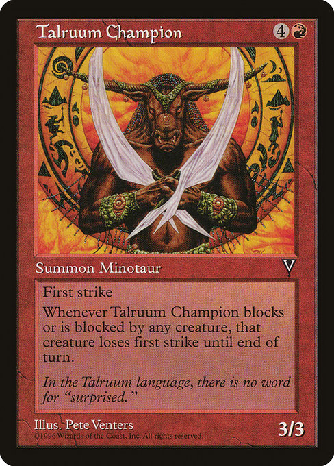 Talruum Champion - Visions