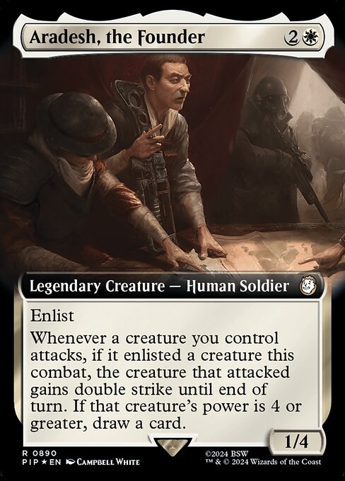 Aradesh, the Founder - Fallout - Surge Foil