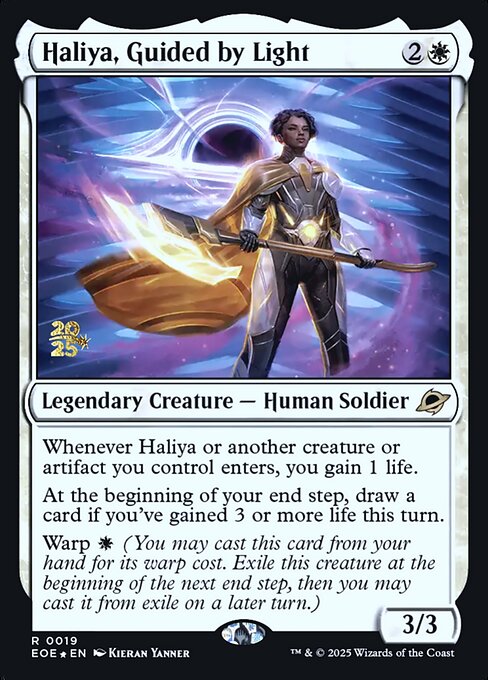 Haliya, Guided by Light - Edge of Eternities Promos