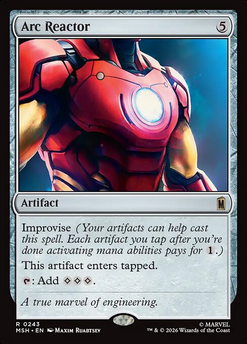Arc Reactor - Marvel Super Heroes